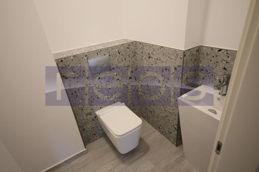 Penthouse cu 3 camere semidecomandat, mobilat în Băneasa