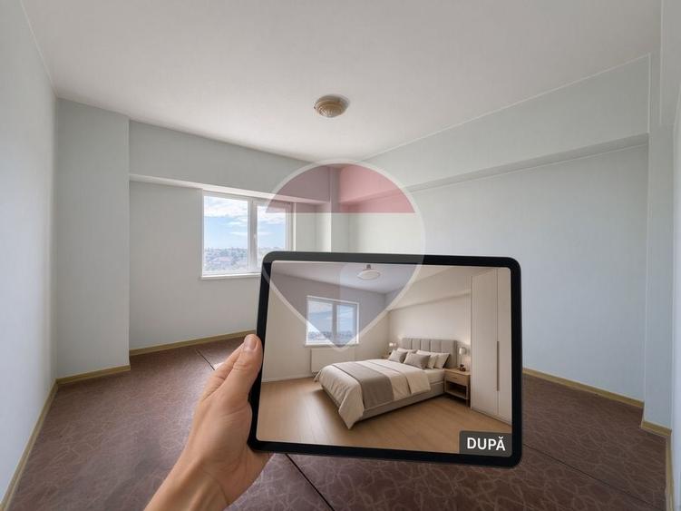Apartament cu 3 camere decomandat în Trocadero