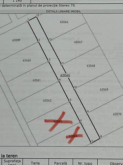 Teren Construcții intravilan de 895 mp, în Paleu