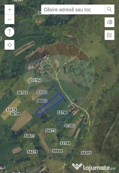 Teren de 2723 mp, în Bratca