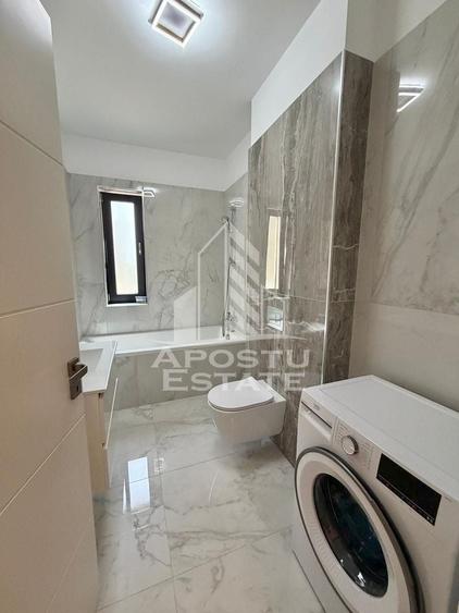 Apartament cu 2 camere semidecomandat, mobilat în Giroc