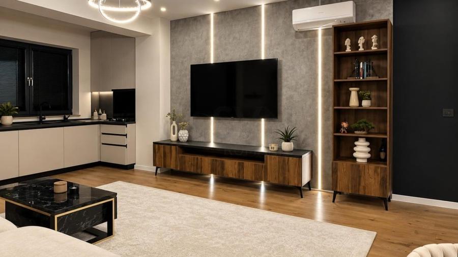 Apartament cu 2 camere decomandat, mobilat în Pipera
