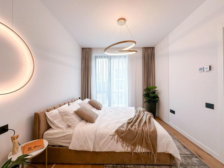 Apartament cu 2 camere semidecomandat, mobilat în Tunari