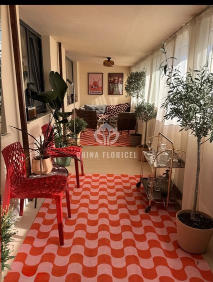 Apartament cu 2 camere semidecomandat, mobilat în Dorobanți