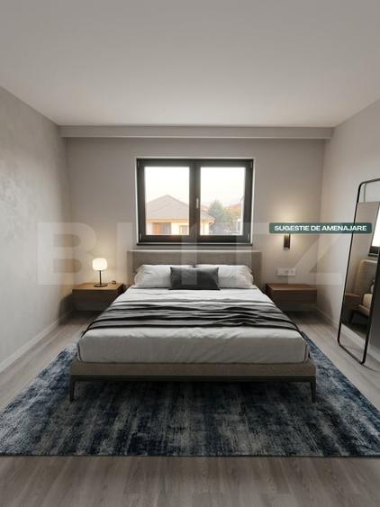 Duplex cu 3 camere cu Canalizare în Sânpetru