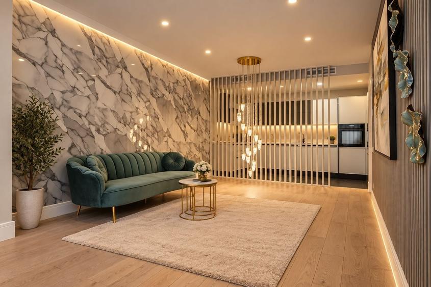 Apartament cu 3 camere decomandat, mobilat în Iancu Nicolae