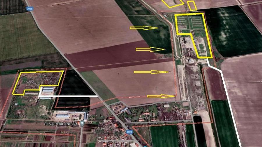 Spațiu industrial, de 171,937 mp, în Urleasca