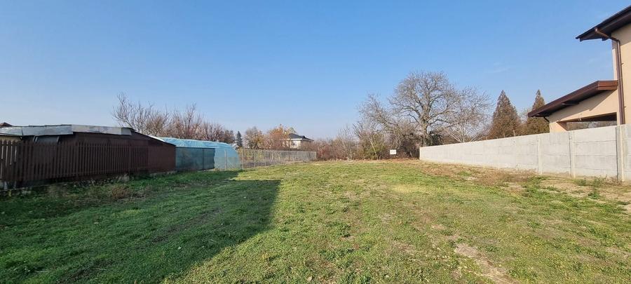 Teren Construcții intravilan de 1154 mp, în Cornetu