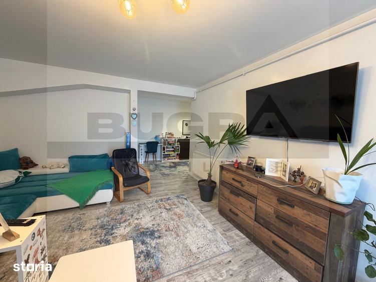 Apartament cu 2 camere, mobilat în Apahida