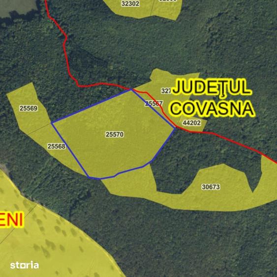 Teren de 208500 mp, în Central