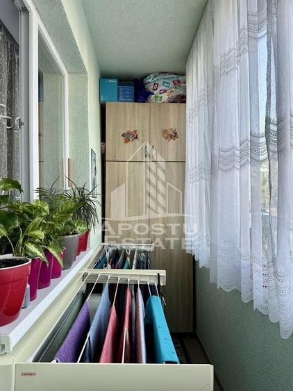 Apartament cu 3 camere mobilat si utilat la parter in Giroc la asfalt. - 16
