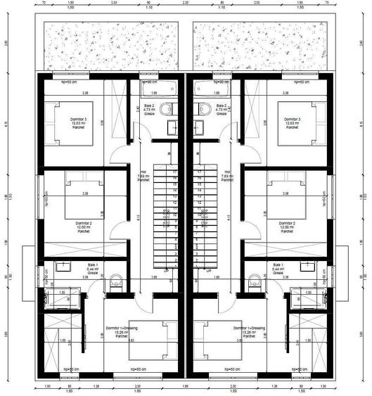 Casă cu 4 camere cu Teren 277 Mp în Torontalului