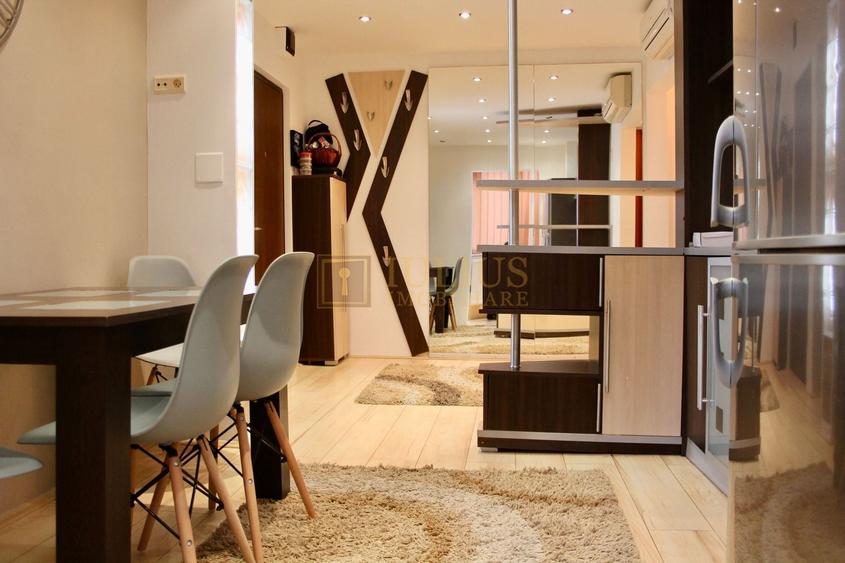 Apartament cu 2 camere decomandat, mobilat în Spitalul Județean