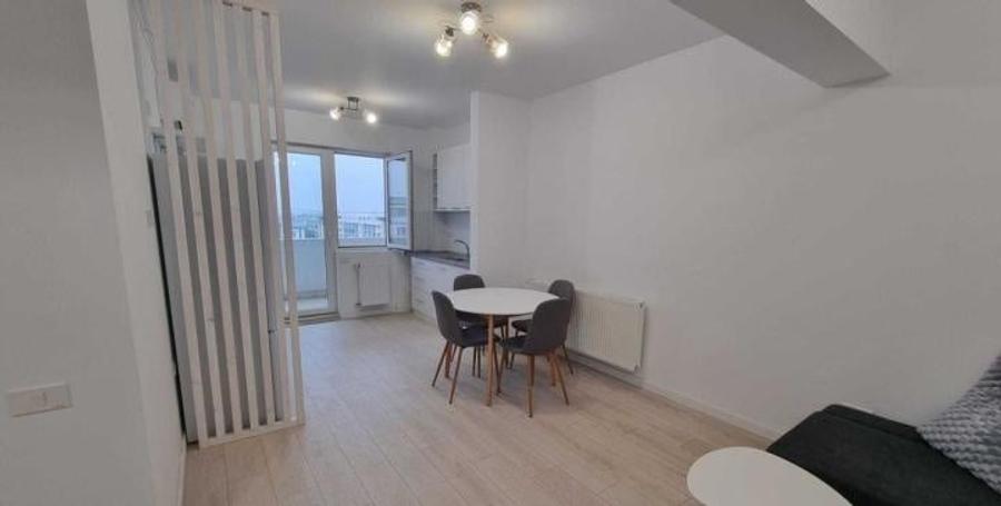 Apartament cu 2 camere semidecomandat, mobilat în Popești-Leordeni