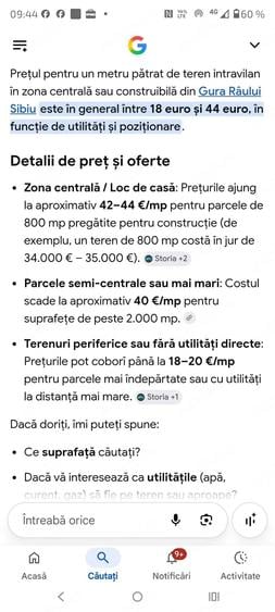 Teren de 797 mp, în Gura Râului