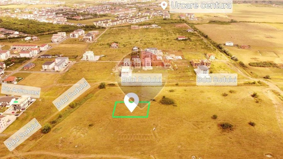 Teren Construcții intravilan de 1199 mp, în Giroc
