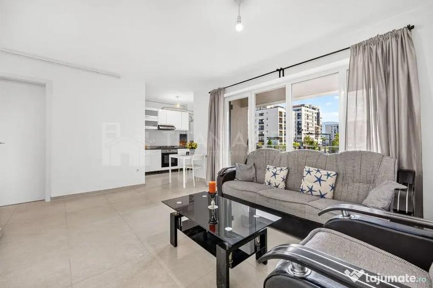 Apartament cu 2 camere semidecomandat în Central