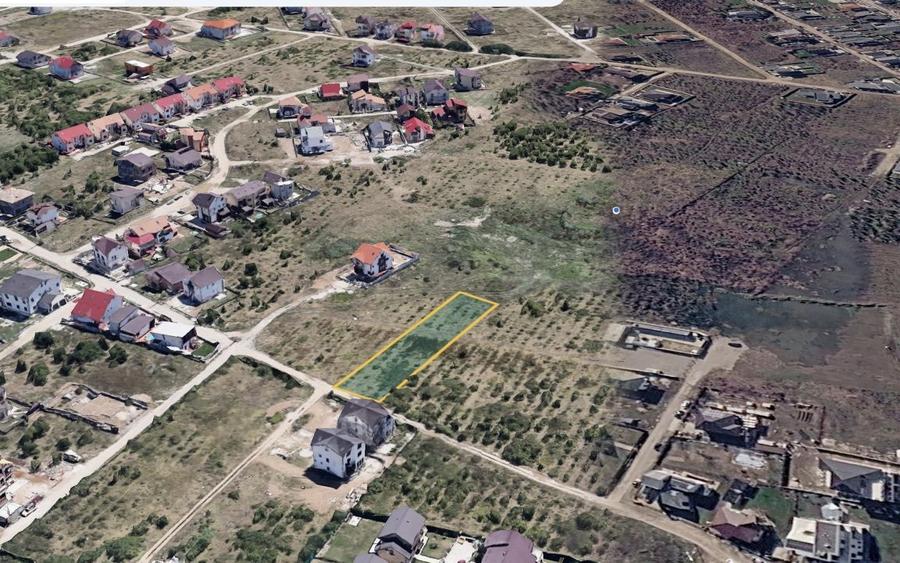 Teren Construcții intravilan de 1237 mp, în Mogoșoaia