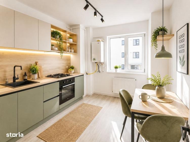 Apartament cu 3 camere în Lunca Cetățuii