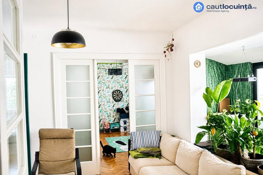 Apartament cu 4 camere, mobilat în Cotroceni