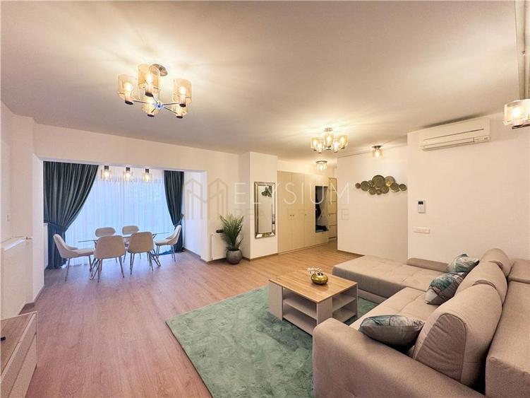 Apartament cu 3 camere semidecomandat, mobilat în Floreasca