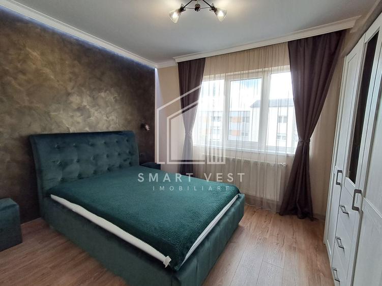 Apartament cu 2 camere, mobilat în Semicentral