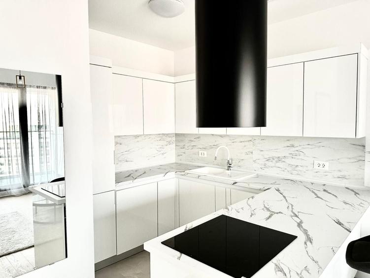 Apartament cu 2 camere decomandat, mobilat în Barbu Văcărescu