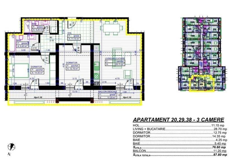 Apartament trei camere ultracentral - 3