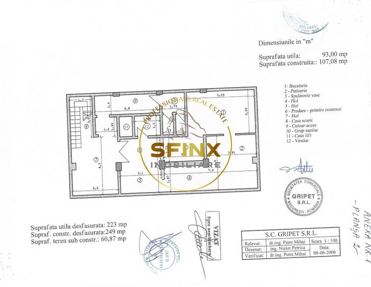 Spațiu comercial, de 223 mp, în Floreasca