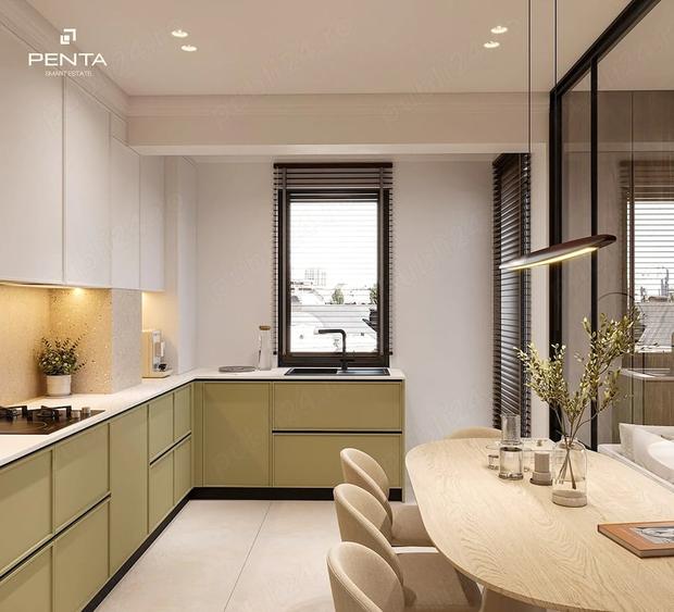 Apartament cu 2 camere decomandat în Central