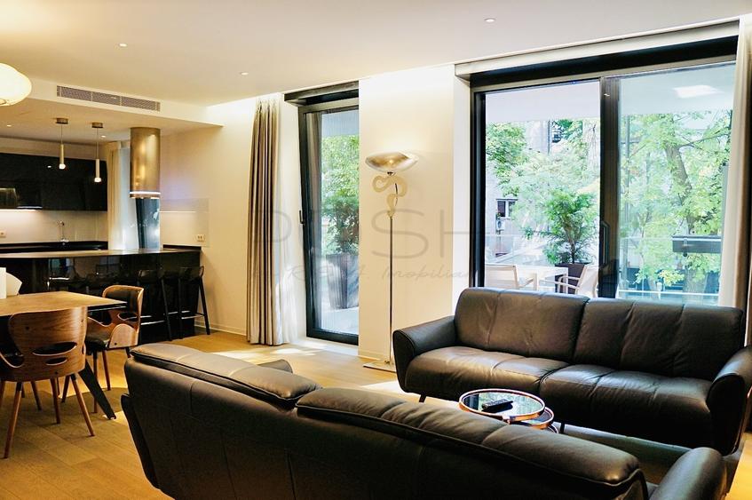 Apartament cu 4 camere, mobilat în Herăstrău