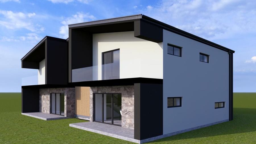 Duplex cu 4 camere cu Canalizare în Șura Mică