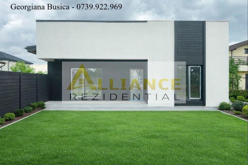Casa individuala parter || 4 camere 3 bai + dressing || teren 444mp - 1