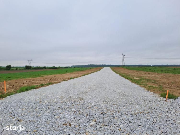 Teren cu PUZ, INTRAV Sanmartin Cihei 506 m2 PUZ acces AMENAJAT PUBLIC - 1