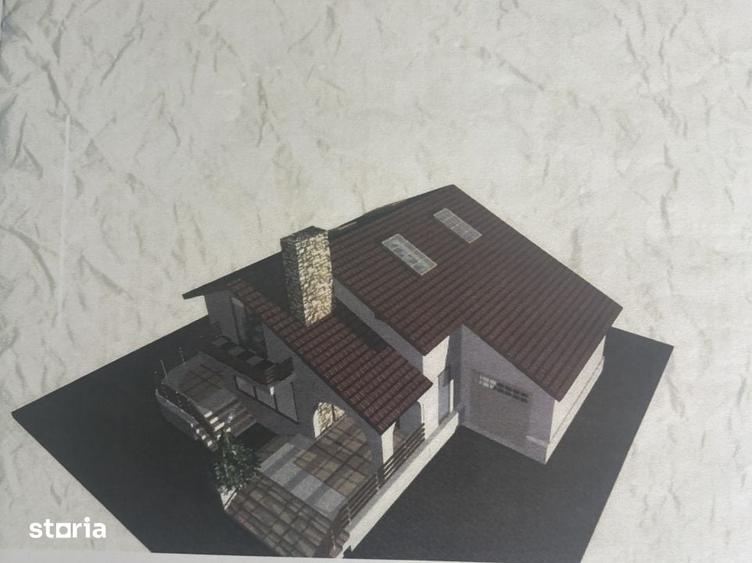 Casă cu 3 camere cu Teren 924 Mp în Podari