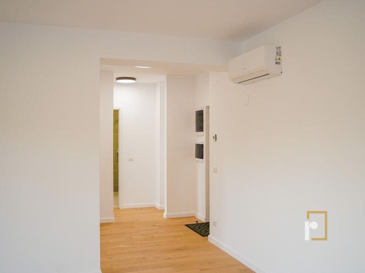 Apartament cu 2 camere semidecomandat, mobilat în Băneasa