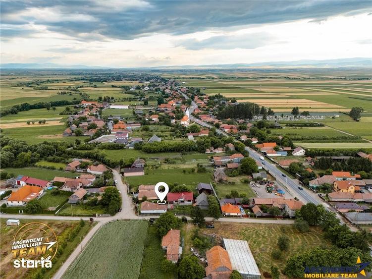 Casă cu 3 camere cu Teren 1123 Mp în Central