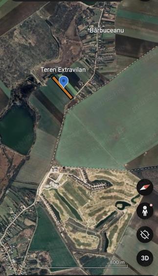 Teren de 10000 mp, în Bărbuceanu