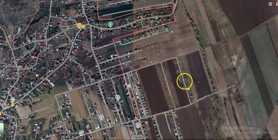 Teren intravilan de 652 mp, în Aroneanu
