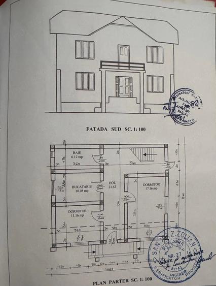 Casă cu 3 camere cu Teren 2200 Mp în Secăria