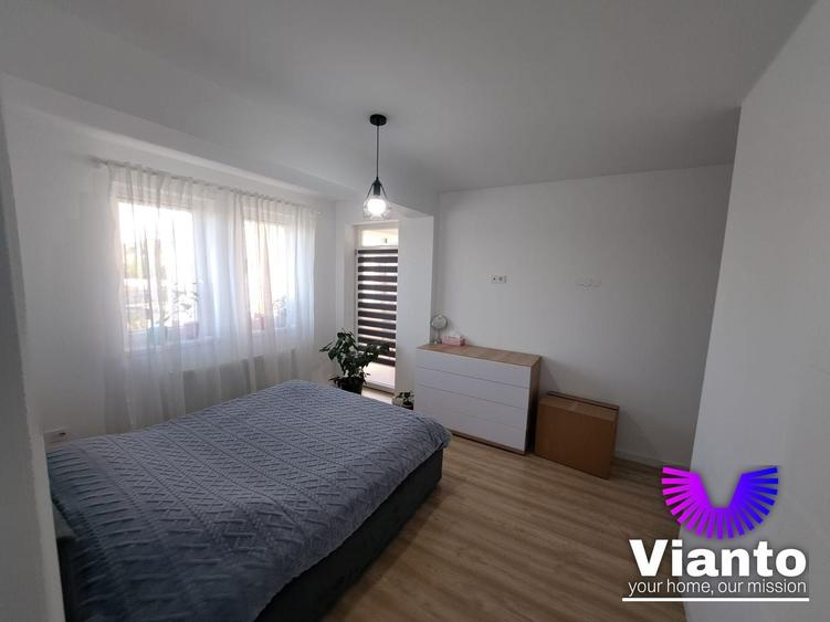Apartament cu 3 camere semidecomandat, mobilat în Industrial Est