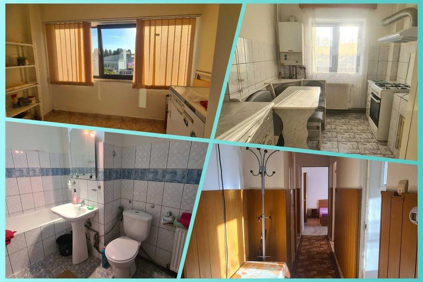 Apartament cu 3 camere decomandat în Central