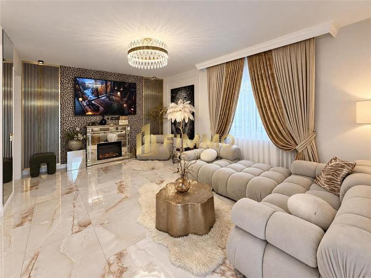 Apartament cu 4 camere decomandat, mobilat în Exterior Sud