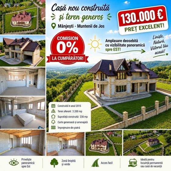 Casă individuală cu 5 camere cu Canalizare în Central