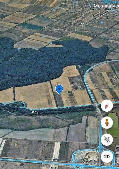 Teren Construcții intravilan de 608 mp, în Ghiroda