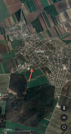 Teren de 17600 mp, în Dascălu