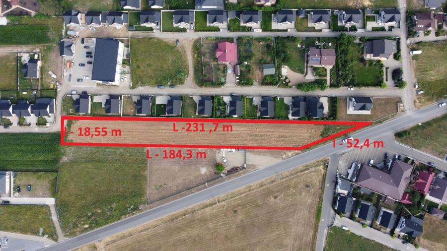 Teren agricol intravilan de 4000 mp, în Sfântu Ilie