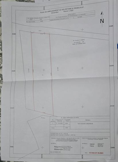 Teren de 125000 mp, în Bucșani