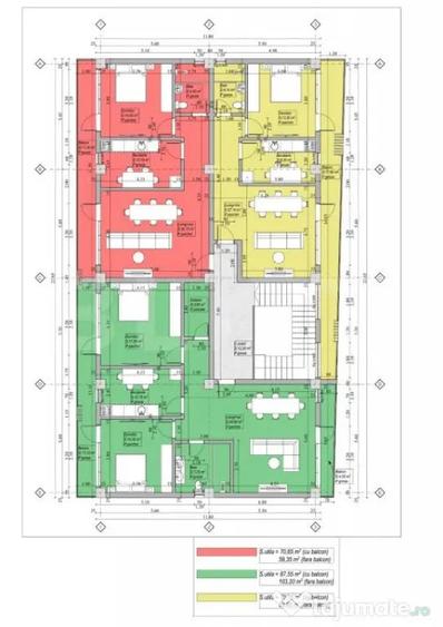 Apartament cu 2 camere în Victoria