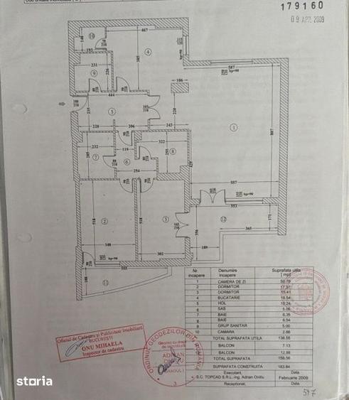 Apartament cu 3 camere în Grozăvești